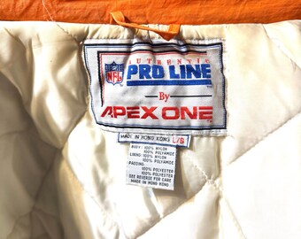 Vintage Adult NFL Miami Dolphins Winter Pro Line APEX ONE Jacket