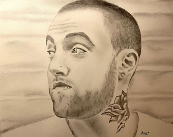 Mac Miller American rapper original print