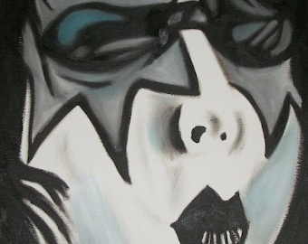 Ace Frehley of KISS print from my original oil painting