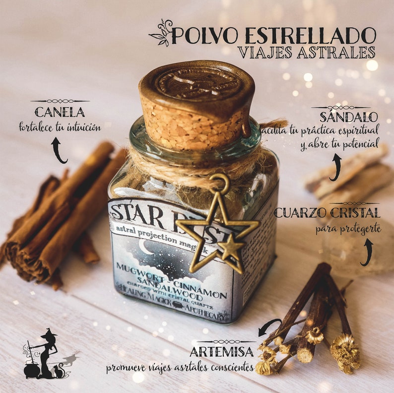 Astral Projection Magick Incense Star Dust with herbs Etsy