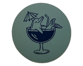 Personalized Drink Coasters: Custom Sublimation Printing, Wedding Favors