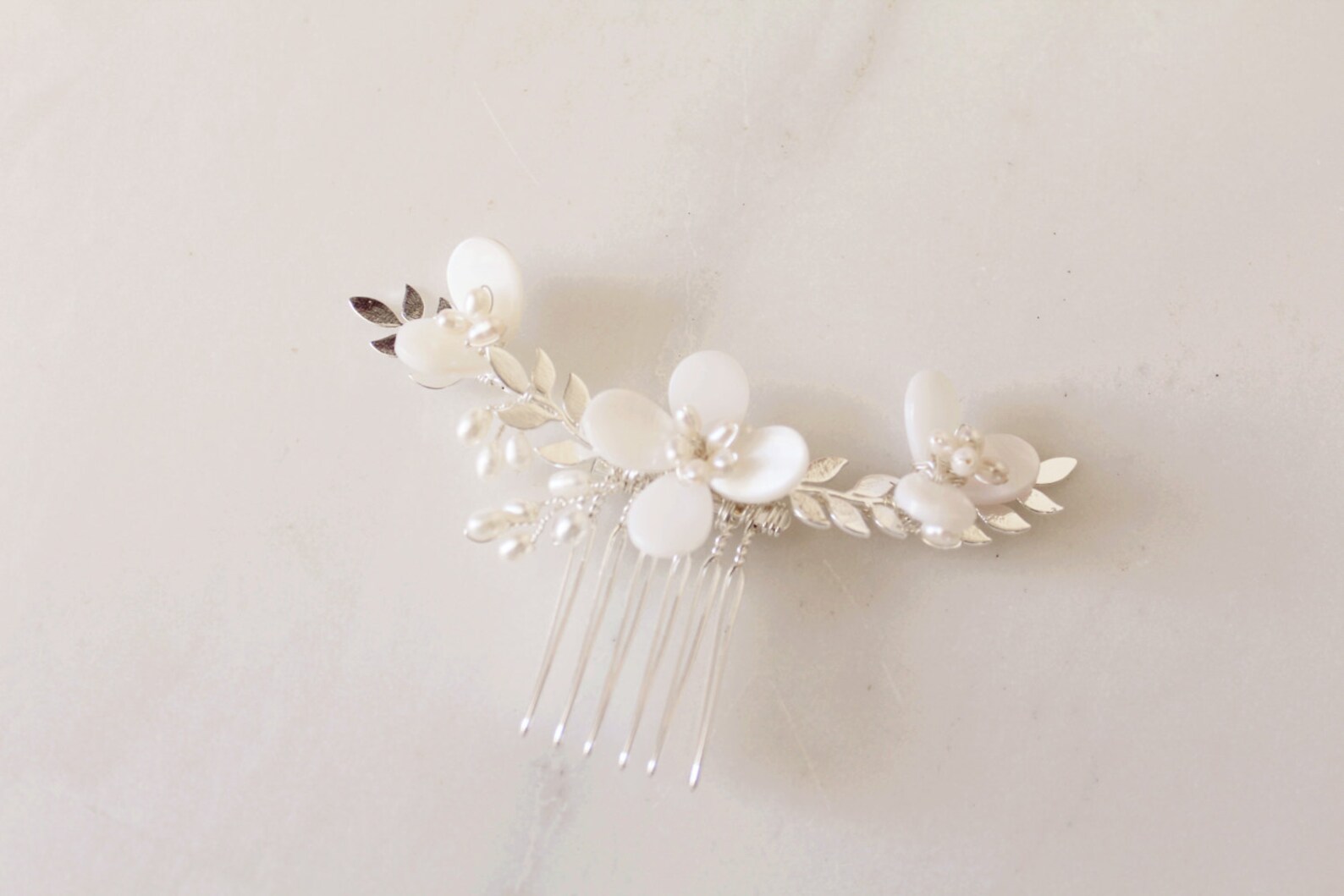 bridal leaf headpiece