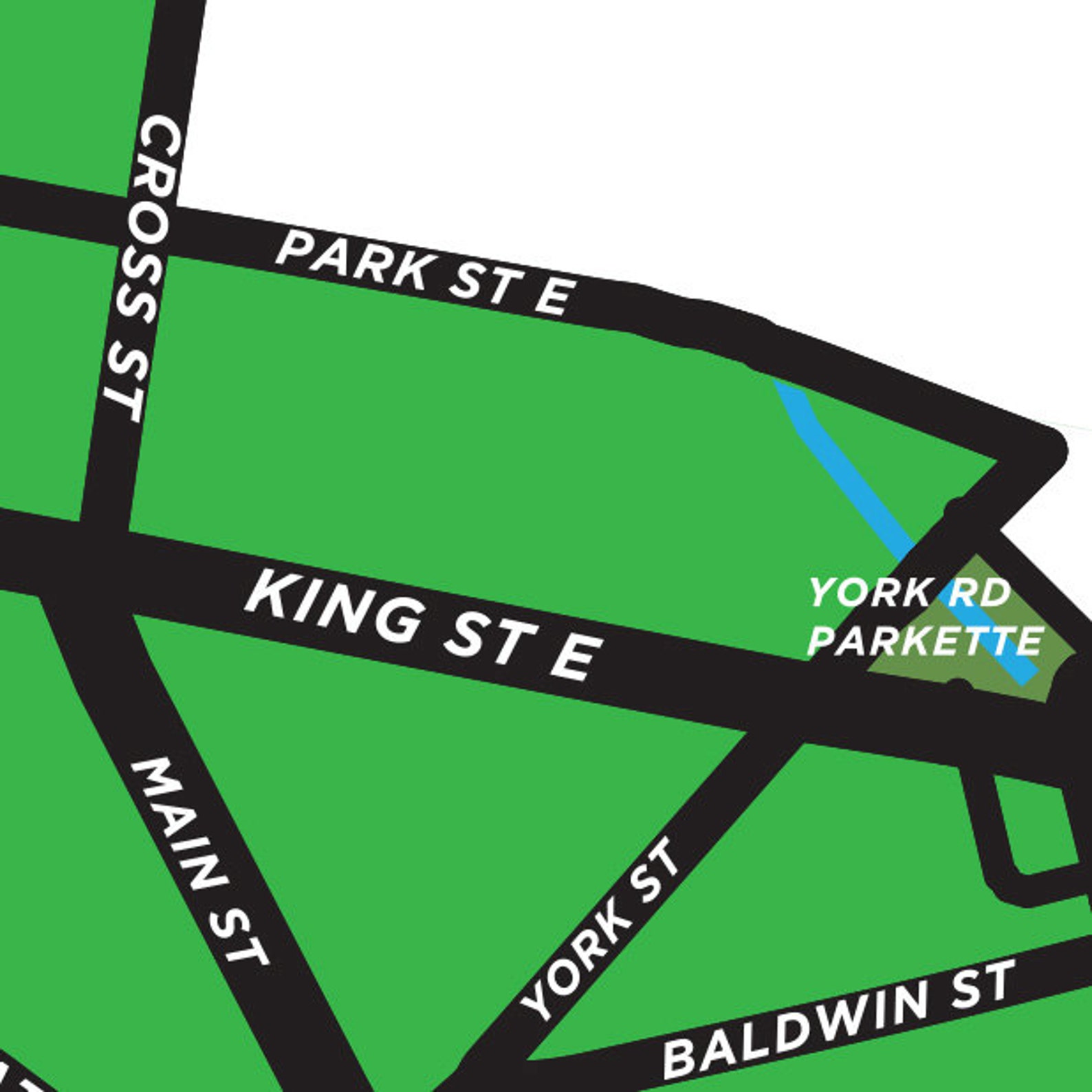 Dundas Ontario Neighbourhood Map Print Downtown Dundas Etsy