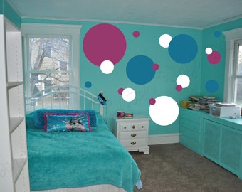 Custom Vinyl Lettering & Decals - Dots Wall Decal