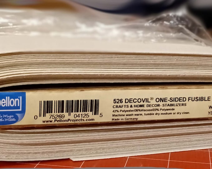 Decovil Heavy Fusible Interfacing by the Yard 526 Pellon One Side