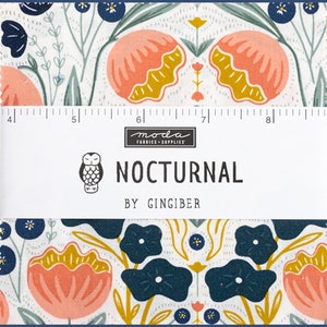 Charm Pack NOCTURNAL By Gingiber for Moda of 42 - 5 inch cotton squares