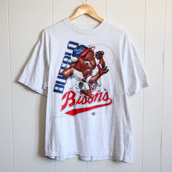 Vintage 90's Buffalo Bisons T-Shirt SZ XL