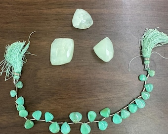 Green Gemstones: Chalcedony and Chrysospace