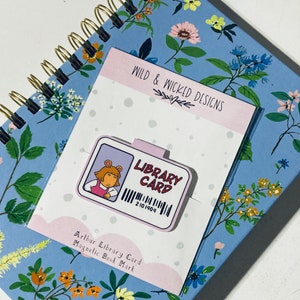DW - Book Club - Arthur - Library Card - Gifts for Librarian - Double Sided -  Magnetic Bookmark