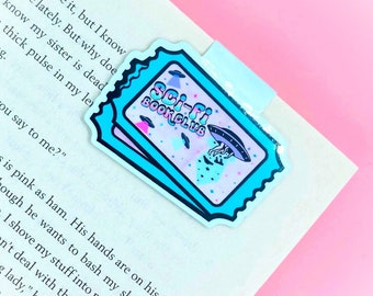 Sci-Fi Book Club - Alien Romance - Gifts for Her - Librarian Gifts - Bookworm - Magnetic Bookmark