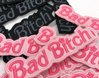 Bad B* Dolly Patch (Choice of Pink or Black)