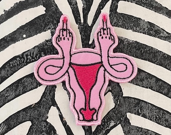 F.Uterus Embroidered Patch