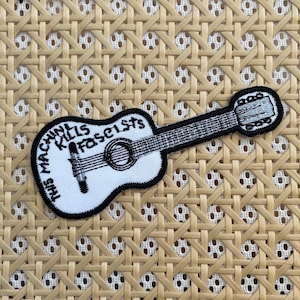This Machine K*lls Fascists - Iron On OR Hook Fastener Options