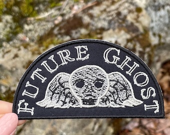 Future Ghost Patch - Iron On OR Hook Fastener Options Available