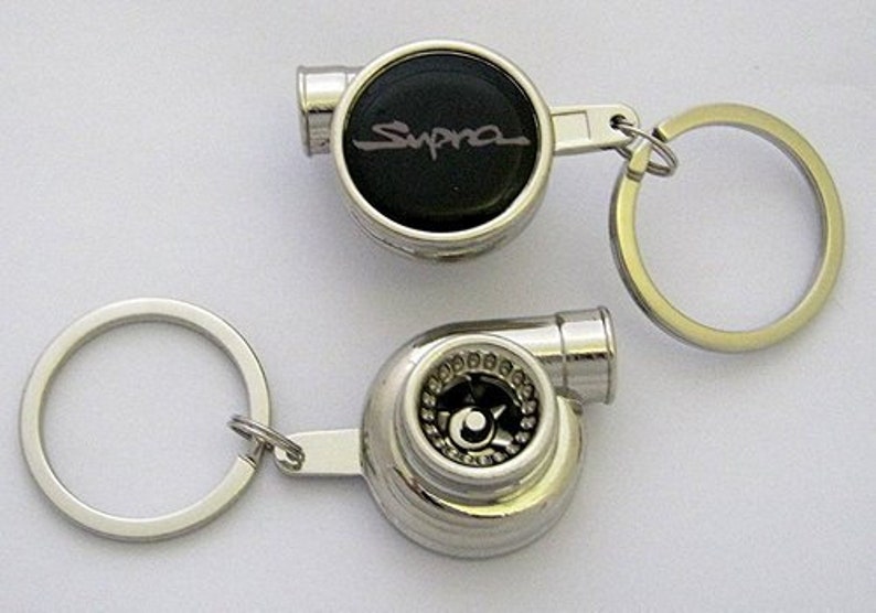 Spinning Turbo Keychain for Toyota Supra Etsy