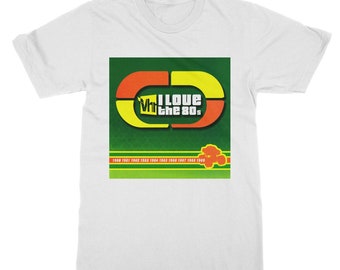 I love the 80s ~ Classic Unisex T-Shirt - Vintage style 70s - 80s - 90s -Unisex T-shirts - Worldwide Shipping - 5 Star Reviews
