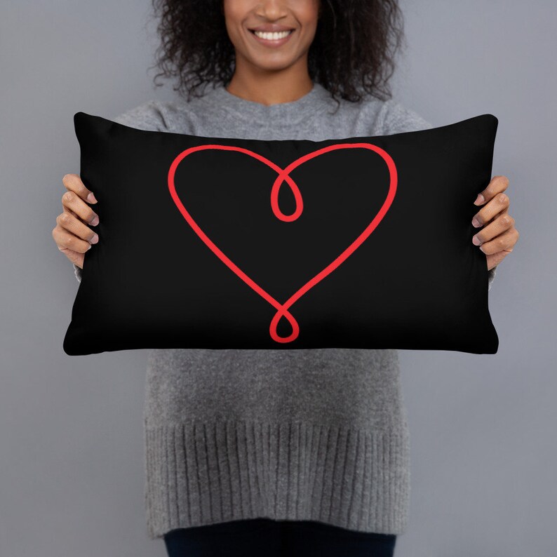 Valentine love heart Pillow Cushion