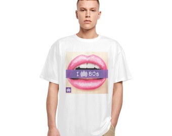 80s Music Oversized T-Shirt – Retro Fashion Graphic Tee