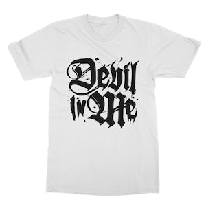 Devil In Me ~Classic Unisex T-Shirt- Vintage Tarot - Vintage Cards - Mens T shirt - Womens T shirt