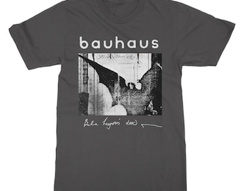 Bauhaus Bela Lugosi's Dead Shirt | Gothic Rock Band T-Shirt | Vintage-Stil Post-Punk-T-Shirt