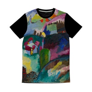 Factory Landscape - Wassily Kandinsky Classic Panel T-Shirt