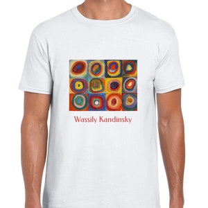 Wassily Kandinsky Classic Unisex Crewneck T-shirtMens T-shirt, Unisex Tops - Womens T-shirt