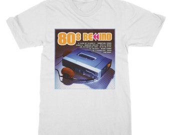 80s Rewind ~ Classic Unisex T-Shirt - Vintage style 70s - 80s - 90s -Unisex T-shirts - Worldwide Shipping - 5 Star Reviews
