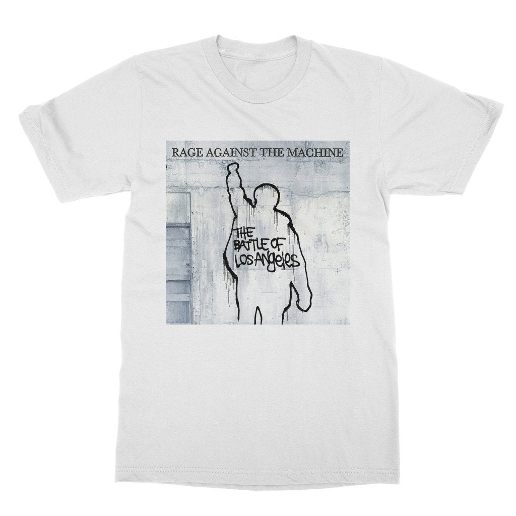 The Battles of lost Angeles - Rage Against The Machine- Classic Unisex T-Shirt - Punk-Rock-Music-Vintage- Worldwide Shipping- 5 Star Reviews