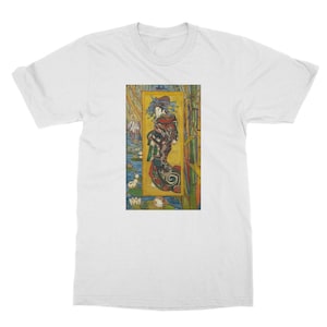 Van_Gogh_-_la_courtisane Classic Unisex T-Shirt- famous artist - artwork tshirts  - Van Gogh gifts - Worldwide Shipping