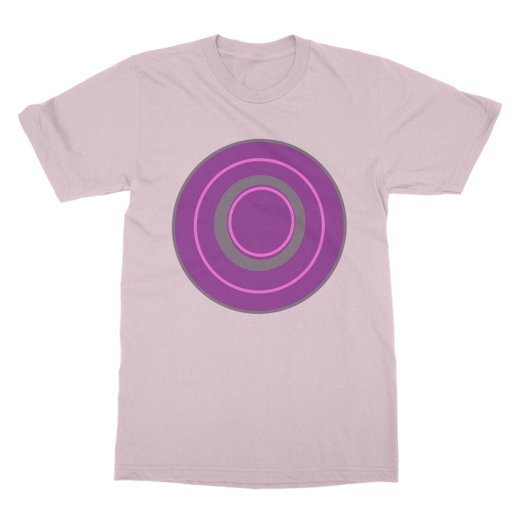 Retro Target Style Classic Unisex T-shirtartist Classic Adult T