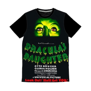 Dracula’s Daughter Classic Panel T-shirt - Worldwide Shipping - 5 Star Reviews