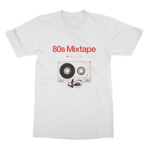 80s Mixtape ~ Classic Unisex T-Shirt - Vintage style 70s - 80s - 90s -Unisex T-shirts - Worldwide Shipping - 5 Star Reviews