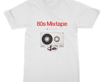 80s Mixtape ~ Classic Unisex T-Shirt - Vintage style 70s - 80s - 90s -Unisex T-shirts - Worldwide Shipping - 5 Star Reviews