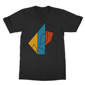 Geometric design Modern Classic Unisex T-Shirt Mens T-shirt, Unisex Tops - Womens T-shirt