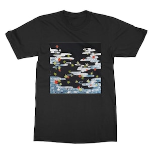Vintage Japanese Pattern Classic Unisex T-Shirt Mens T-shirt, Unisex Tops - Womens T-shirt