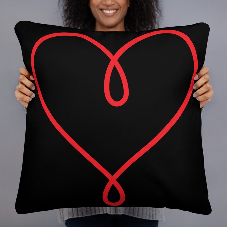Valentine love heart Pillow Cushion