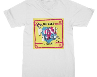 The Best of Punk anthems ~ Classic Unisex T-Shirt - 70s - 80s - 90s - Vintage designs - Punk Rock - New Wave - Worldwide Shipping