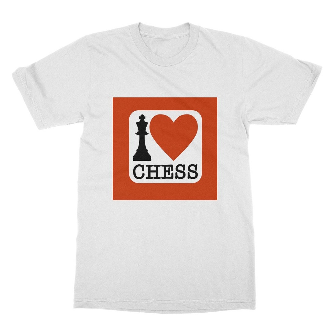 Amante del ajedrez Gambito de dama Camiseta clásica unisex