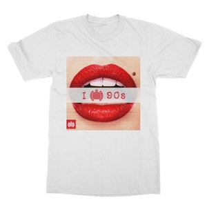 I love 90s ~ Classic Unisex T-Shirt - Vintage style 70s - 80s - 90s -Unisex T-shirts - Worldwide Shipping - 5 Star Reviews