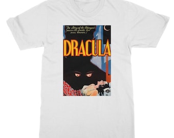 Dracula Classic Unisex T-Shirt - Mens Tops - Womens Tops - Worldwide Shipping - 5 Star reviews
