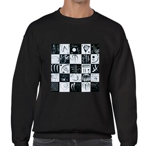 Wassily kandinsky-1937- Thirty Classic Adult Sweatshirt - Mens Sweater - Womens Sweater - Unisex Sweater - 5*****star reviews
