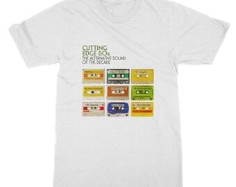 Cutting Edge 80s ~ Classic Unisex T-Shirt - Vintage style 70s - 80s - 90s -Unisex T-shirts - Worldwide Shipping - 5 Star Reviews