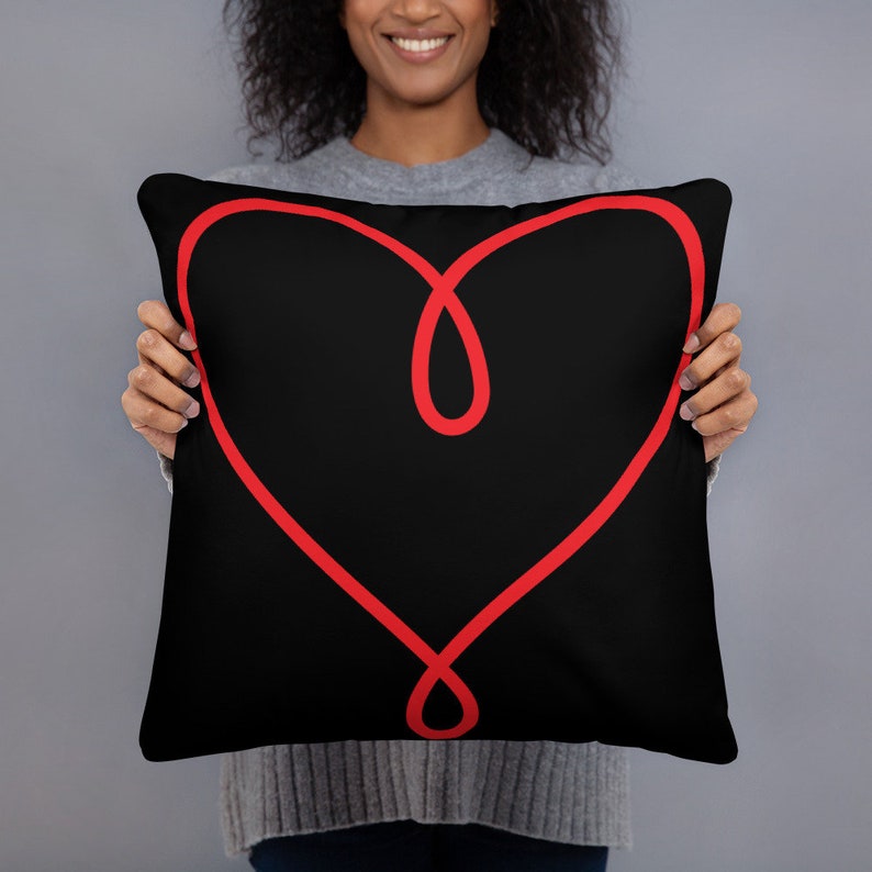 Valentine love heart Pillow Cushion