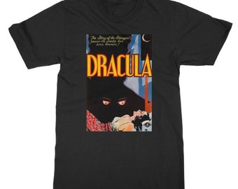 Dracula Movie Poster T-Shirt – Classic Horror Film Tee
