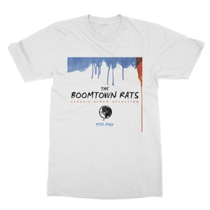 Boomtown Rats ~ Classic Unisex T-Shirt - 70s Rock Bands - Vintage Rock Bands - Worldwide Shipping - 5 Star Reviews
