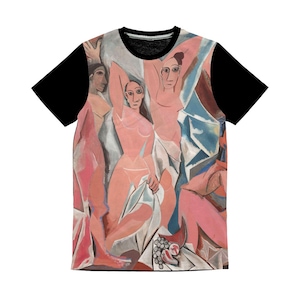 Picasso Classic Panel T-shirt Classic Worldwide Shipping - 5