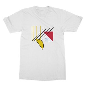 Geometric pattern- Classic Unisex T-Shirt- Bauhaus styleArtist Classic Adult T-Shirt - Mens T-shirt, Unisex Tops - Womens T-shirt