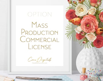 Mass production commercial license