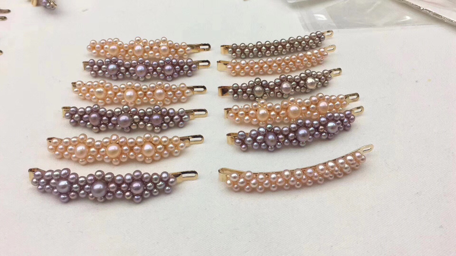 Bridal Hair Combs Hair Crystal Comb Pearl Hair Accessories Etsy