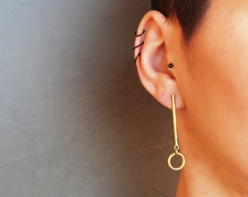 Weird earrings mismatched earrings. Etsy